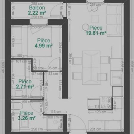 Appartement 3 Pieces, 2 Chambres Au Coeur De La Station Génos Esterno foto